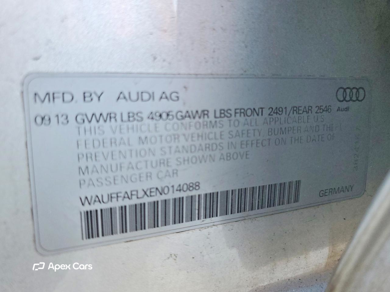 Audi A4 2014