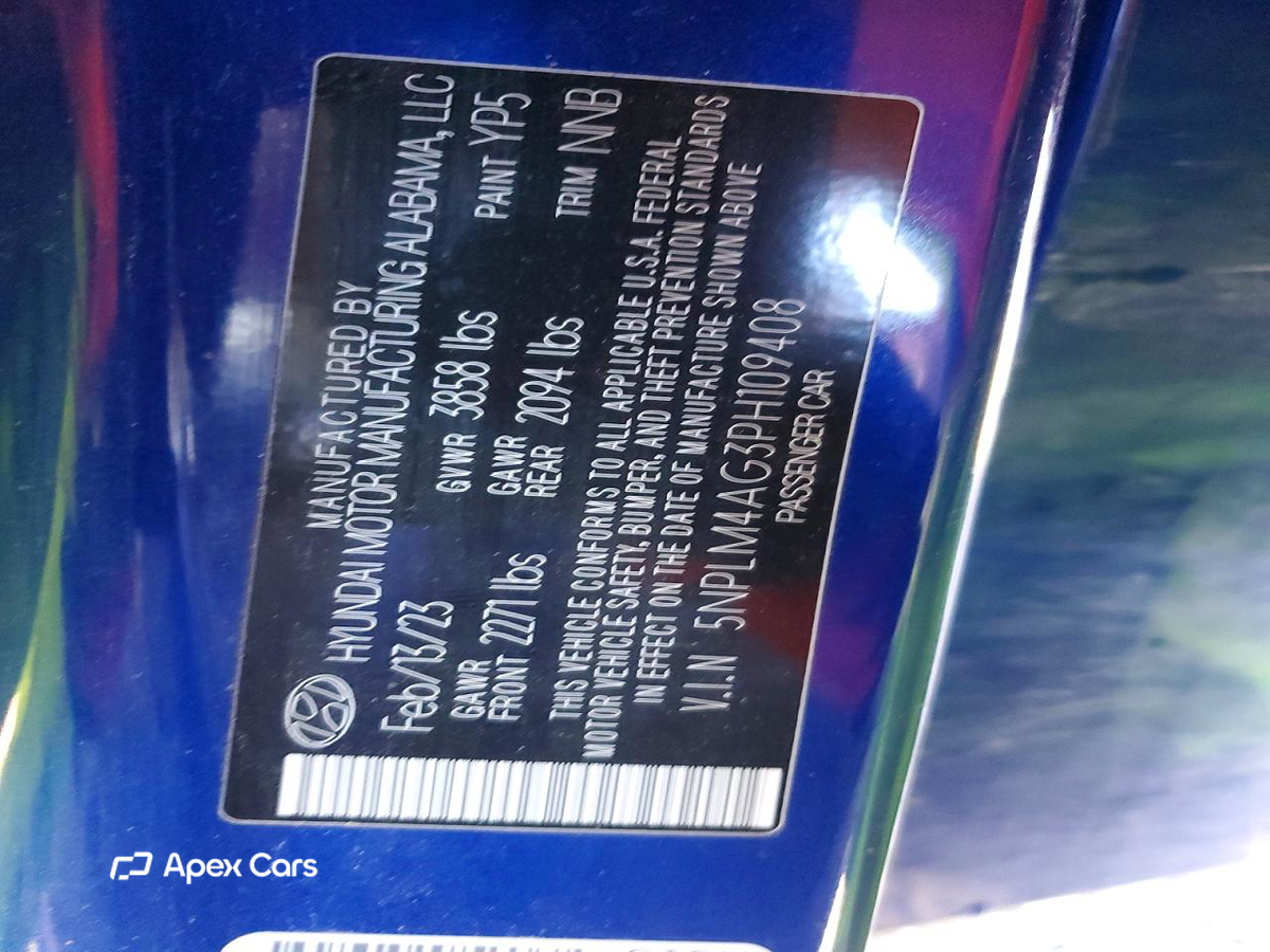 Hyundai Elantra 2023