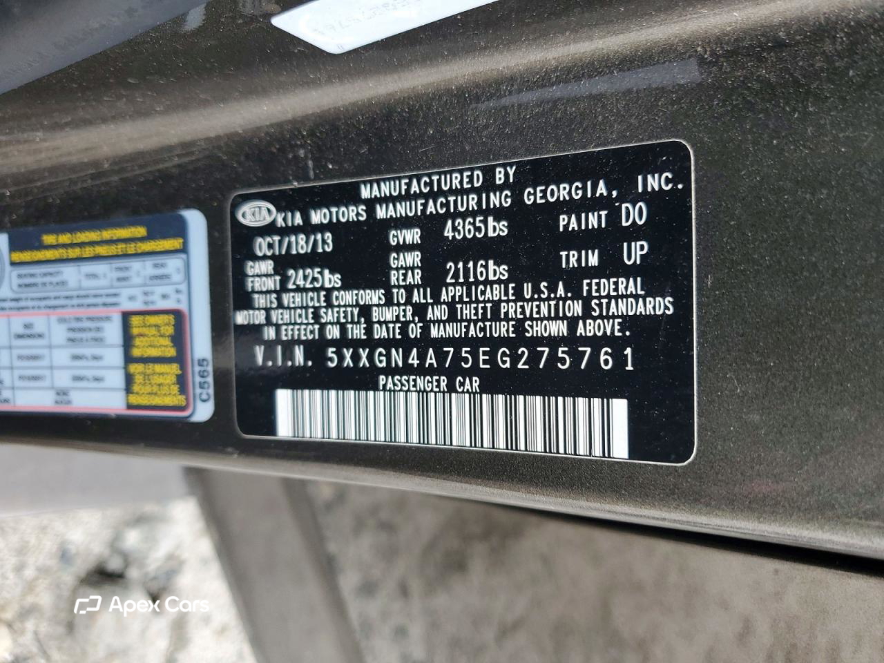 Kia Optima 2014