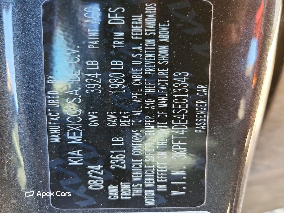 Kia K4 2025