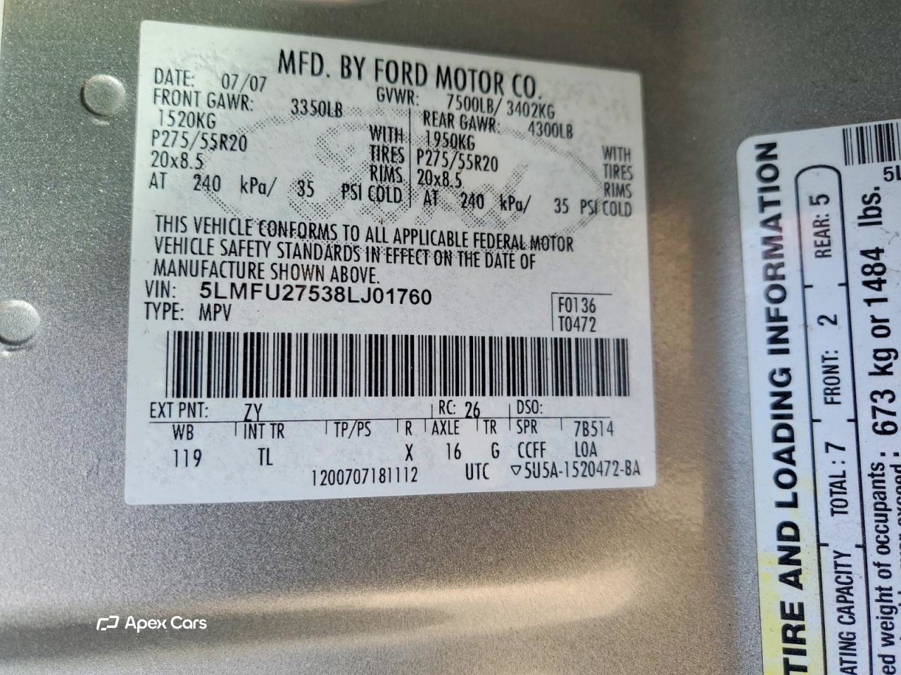 Lincoln Navigator 2008