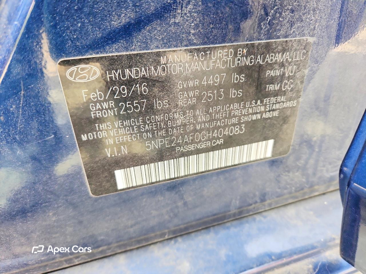 Hyundai Sonata 2016