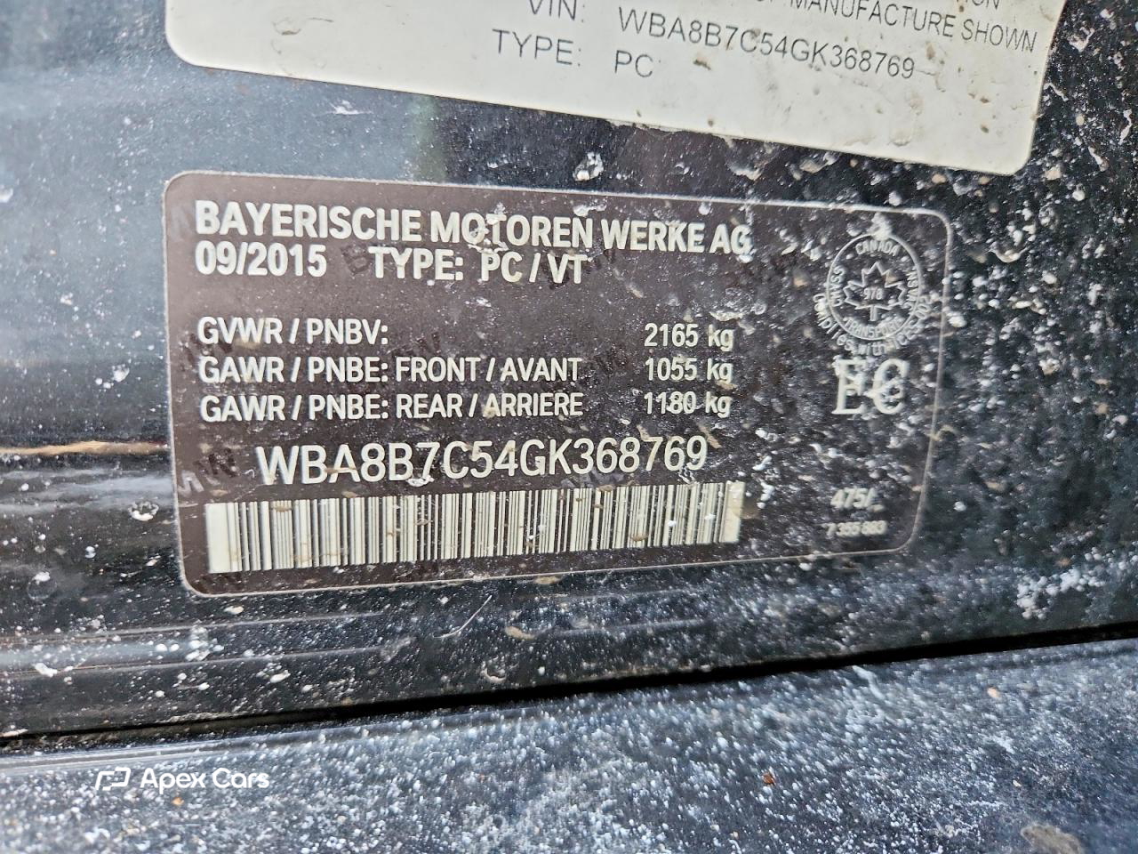 BMW Series 3 2016