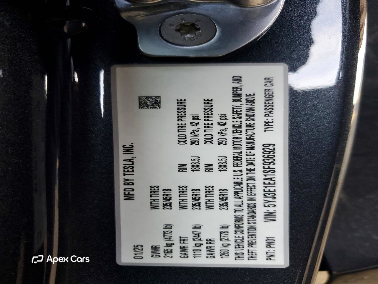 Tesla Model 3 2025