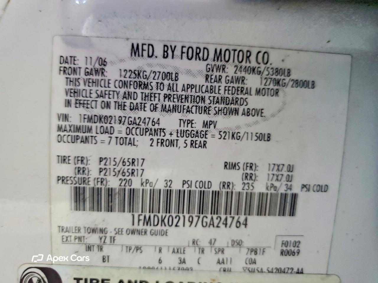 Ford Freestyle 2007