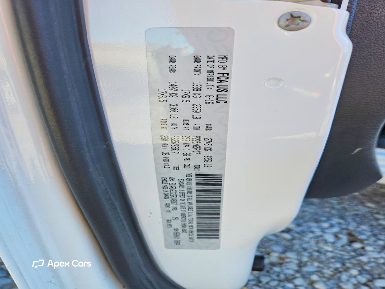 Dodge Caravan 2016