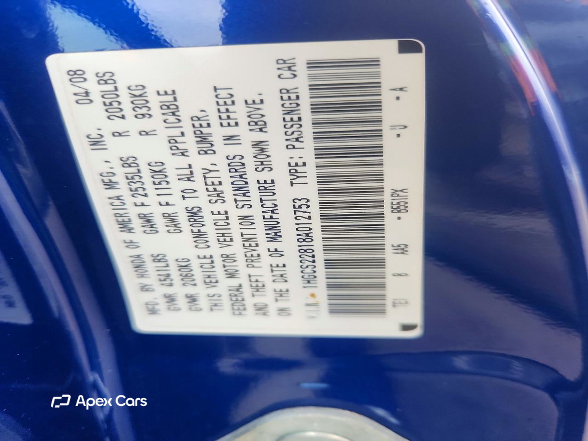 Honda Accord 2008