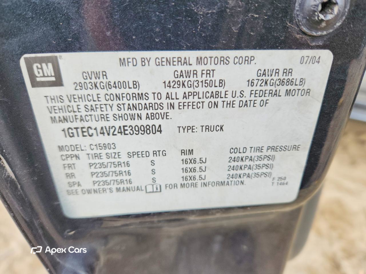 GMC Sierra 2004
