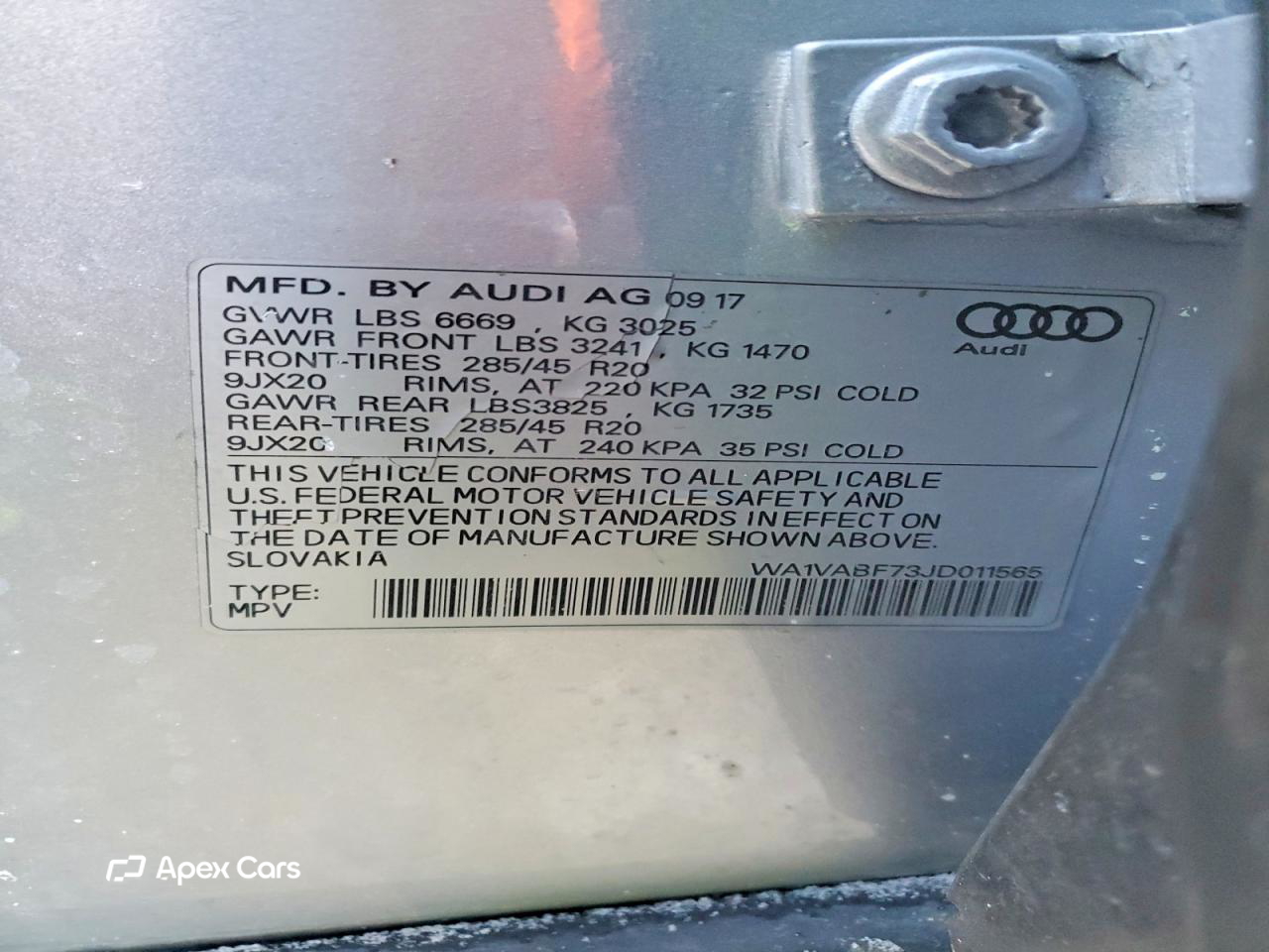 Audi Q7 2018