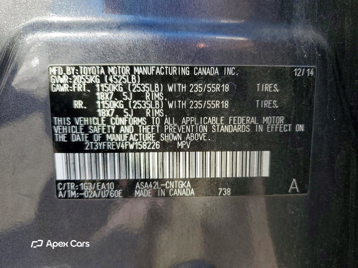 Toyota RAV 4 2015