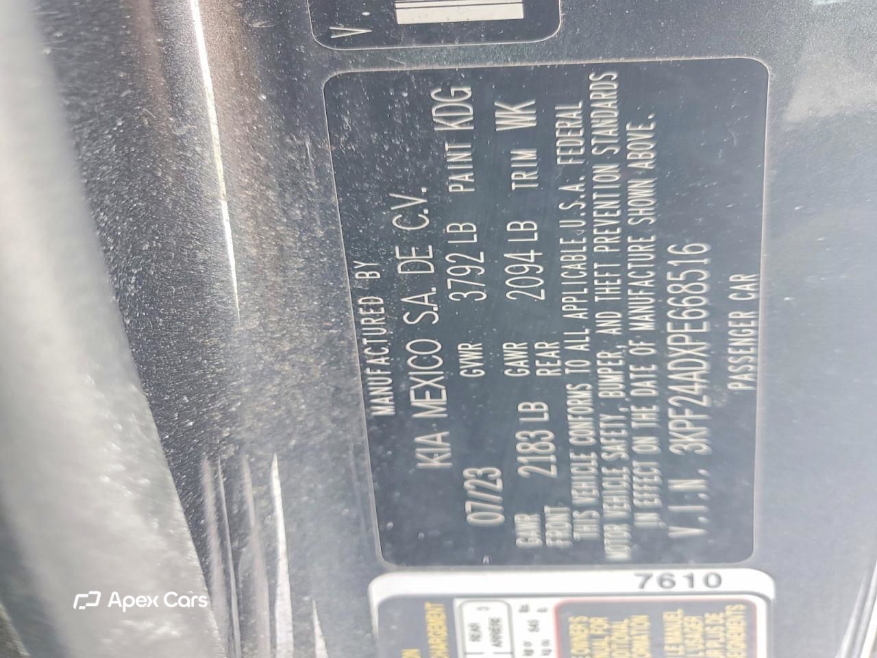 Kia Forte 2023
