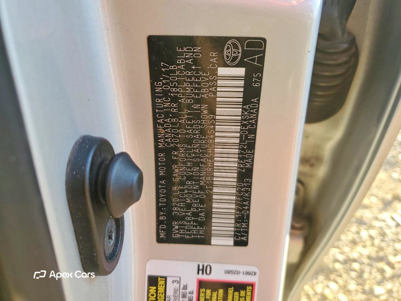 Toyota Corolla 2017