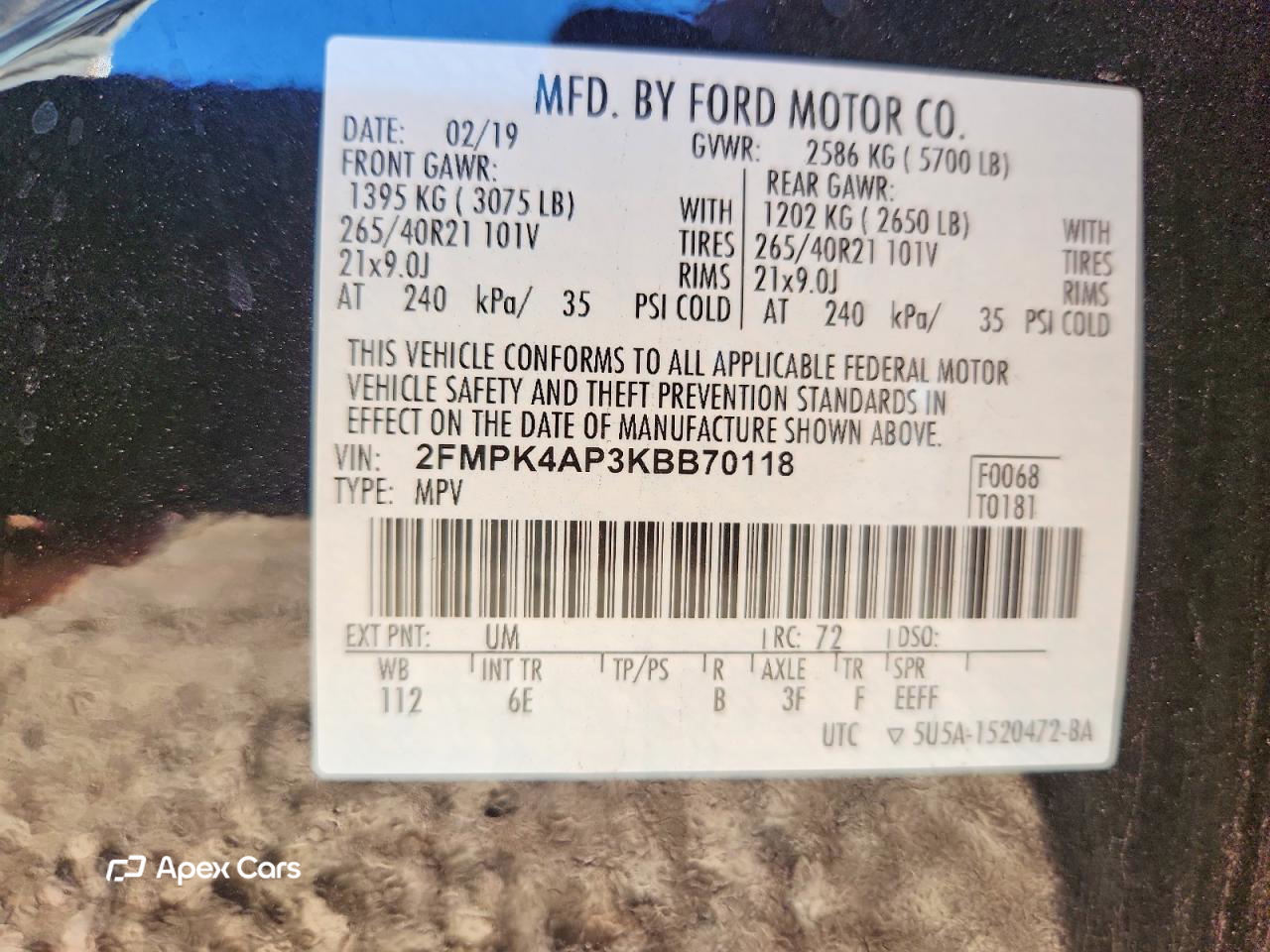 Ford Edge 2019