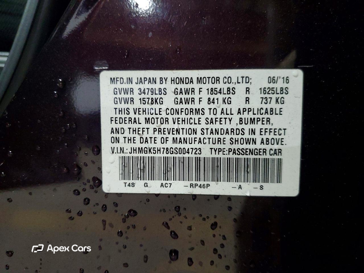 Honda Fit 2016