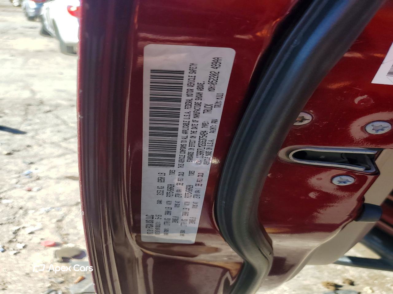 RAM 1500 2016