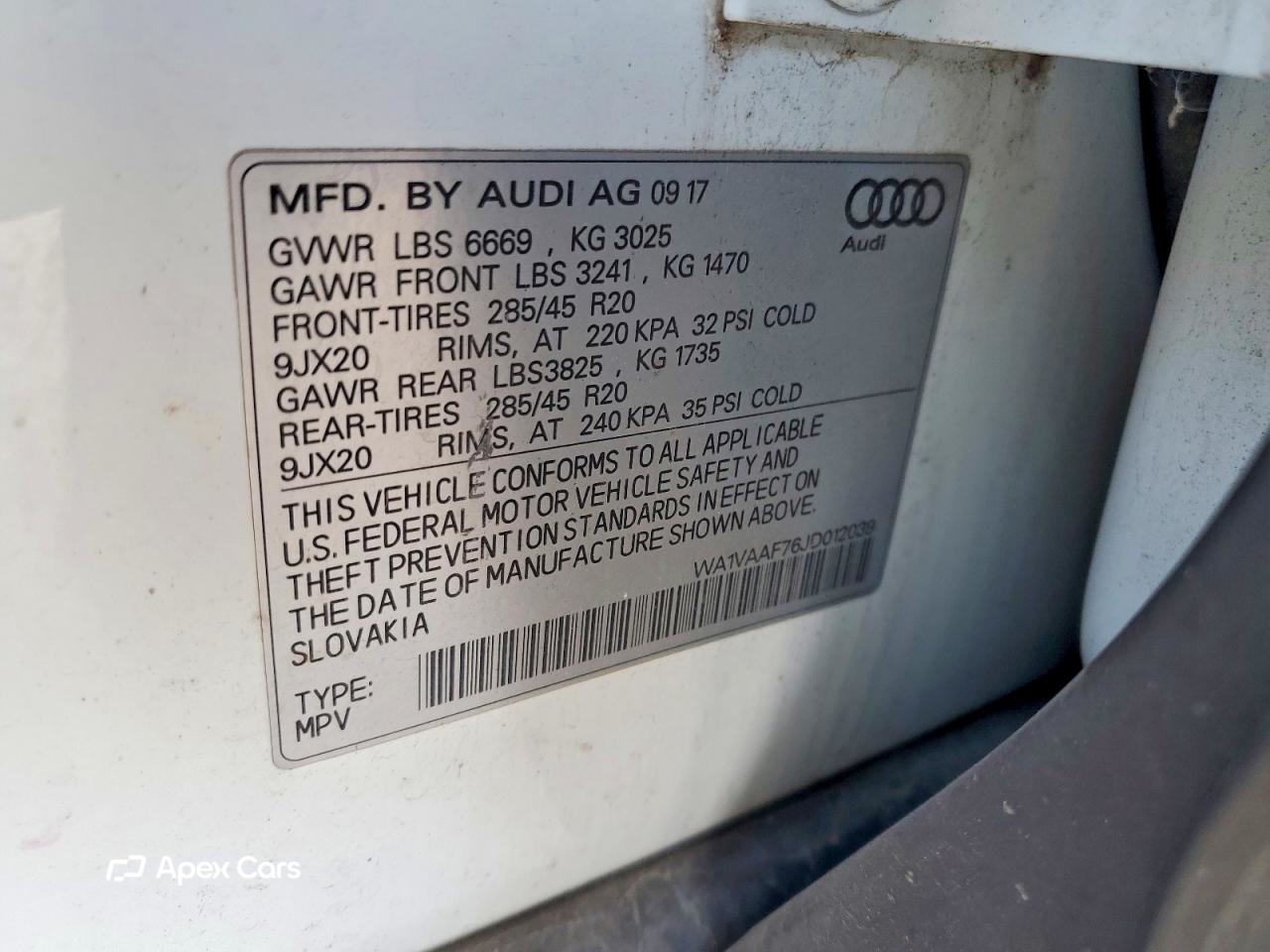 Audi Q7 2018