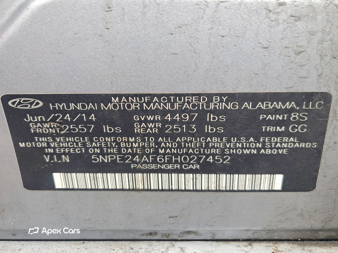 Hyundai Sonata 2015