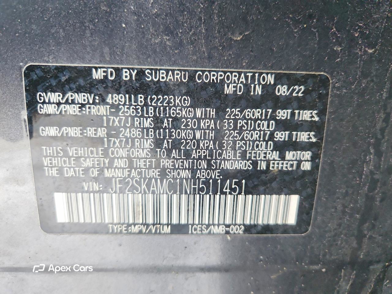 Subaru Forester 2022