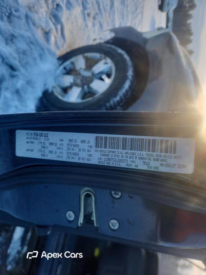 RAM 1500 2018