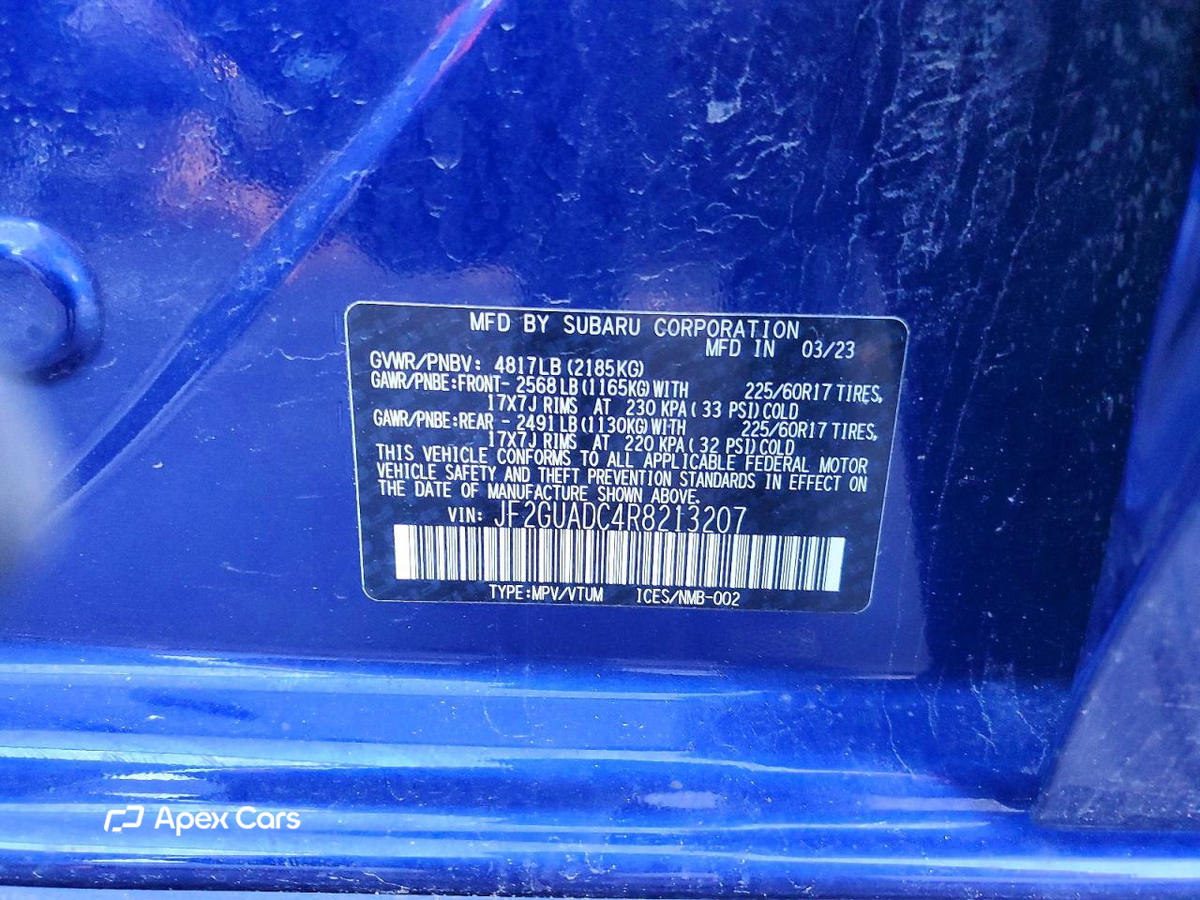 Subaru XV 2024