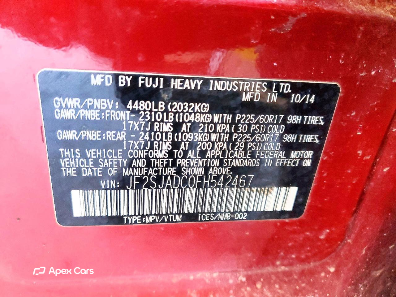 Subaru Forester 2015