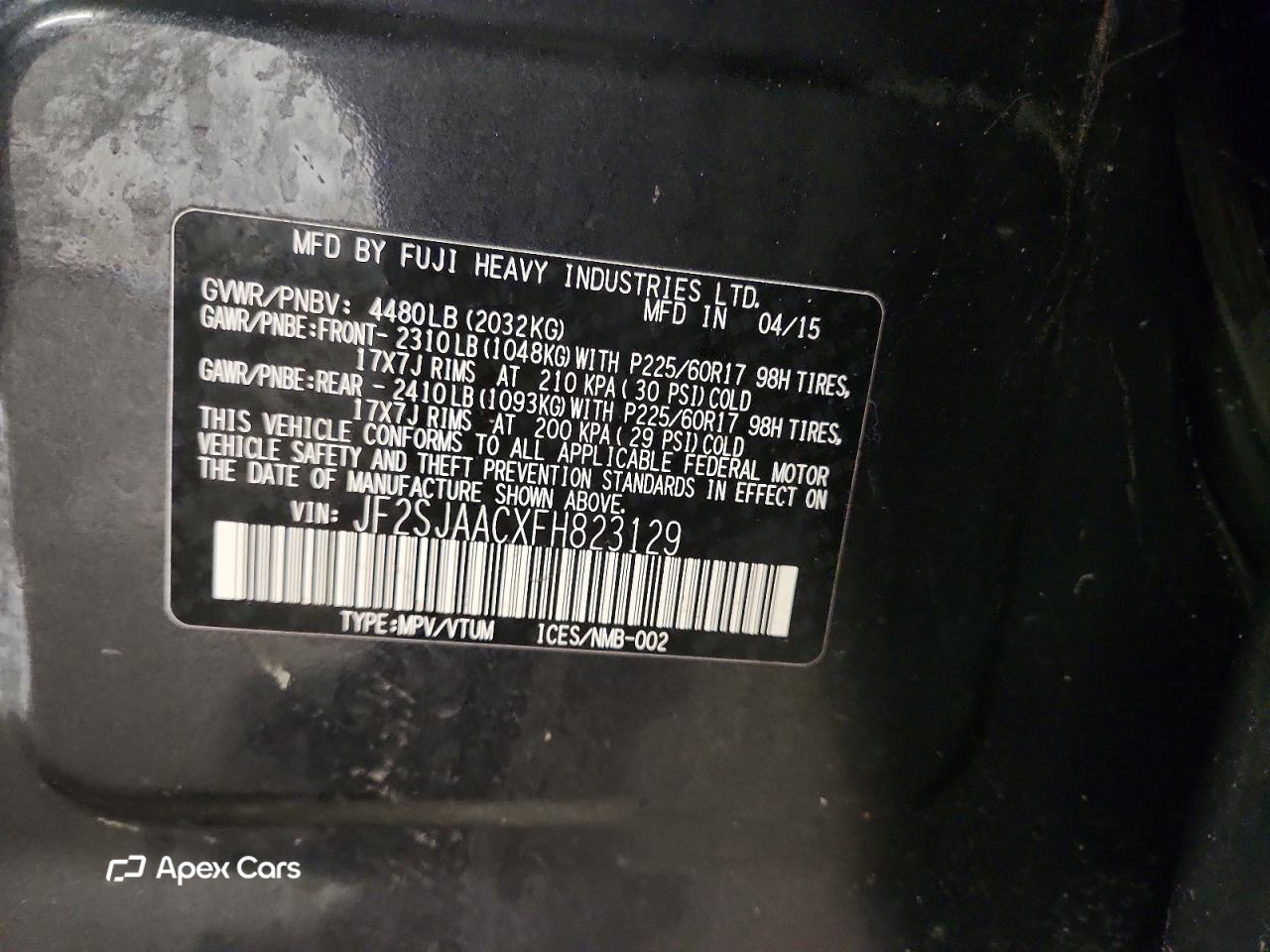 Subaru Forester 2015