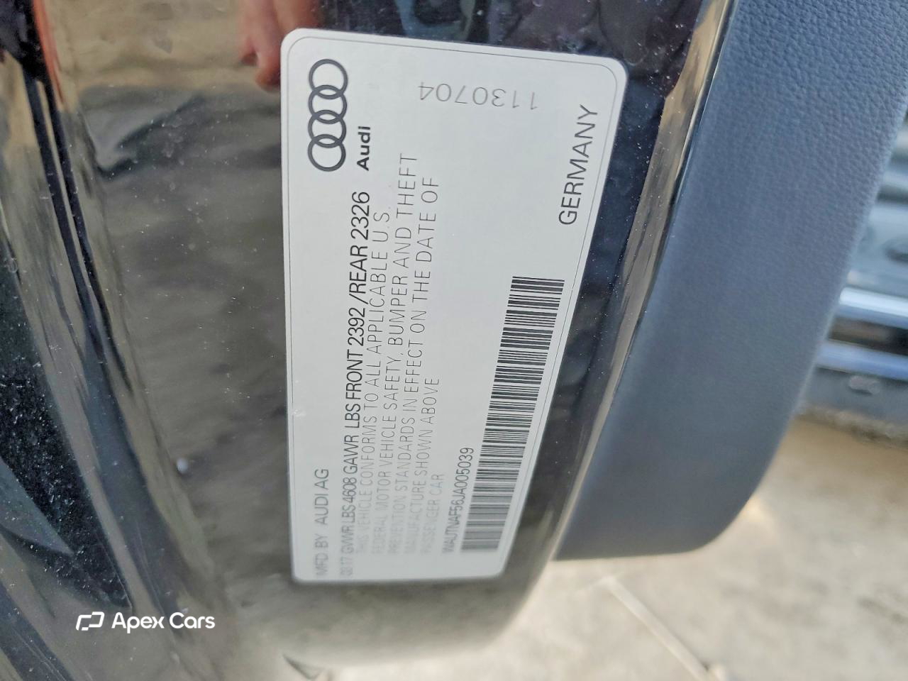 Audi A5 2018