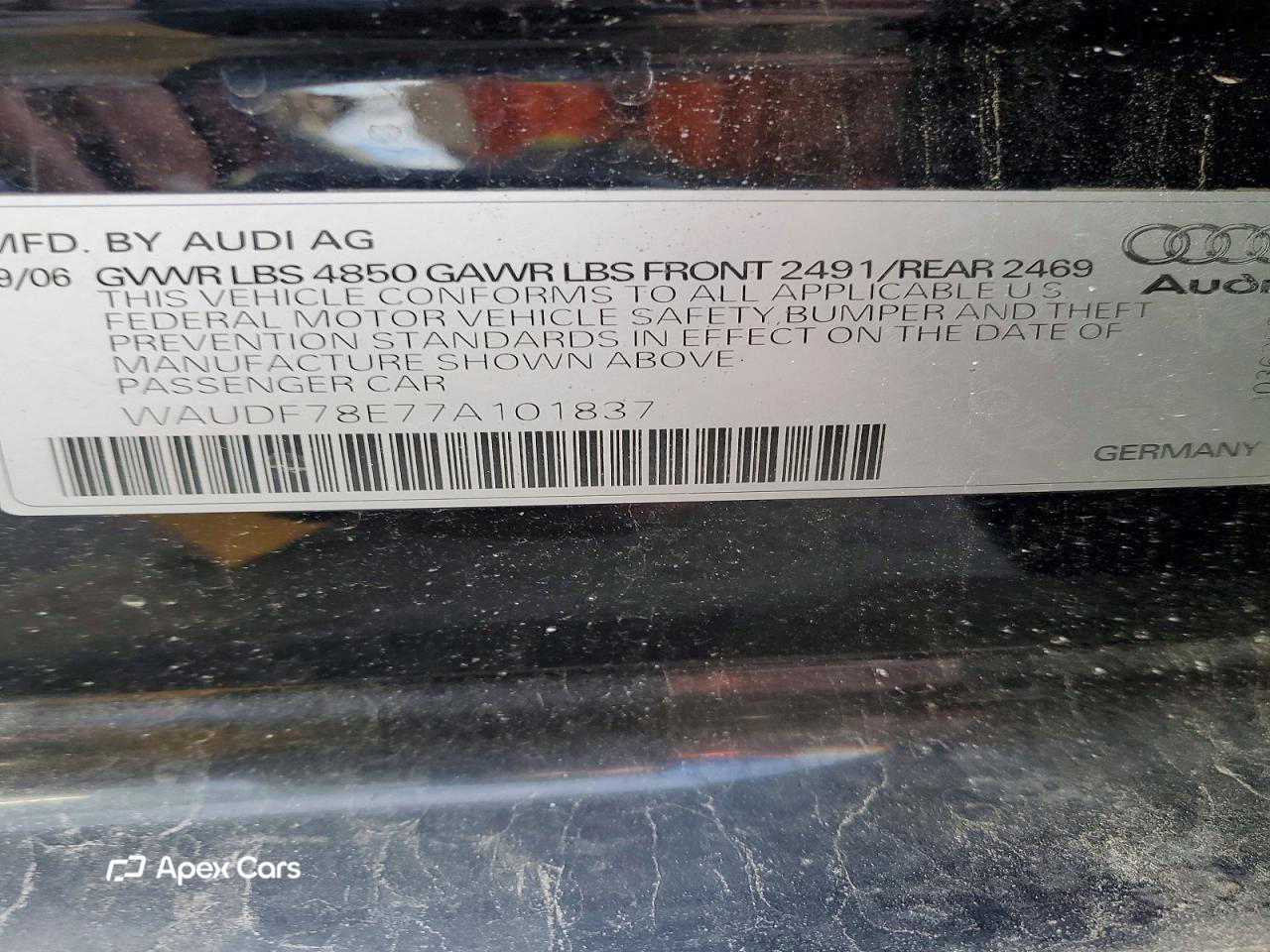 Audi A4 2007