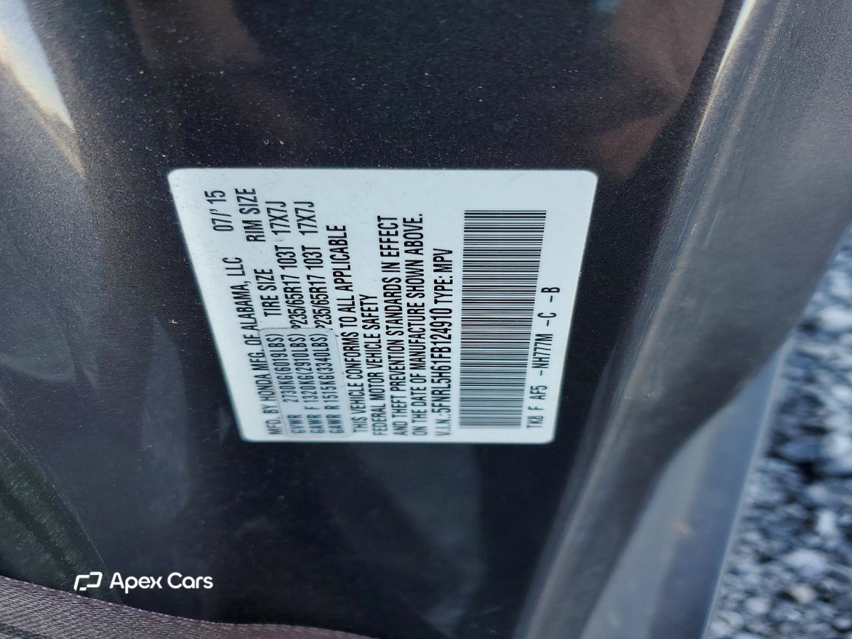 Honda Odyssey 2015
