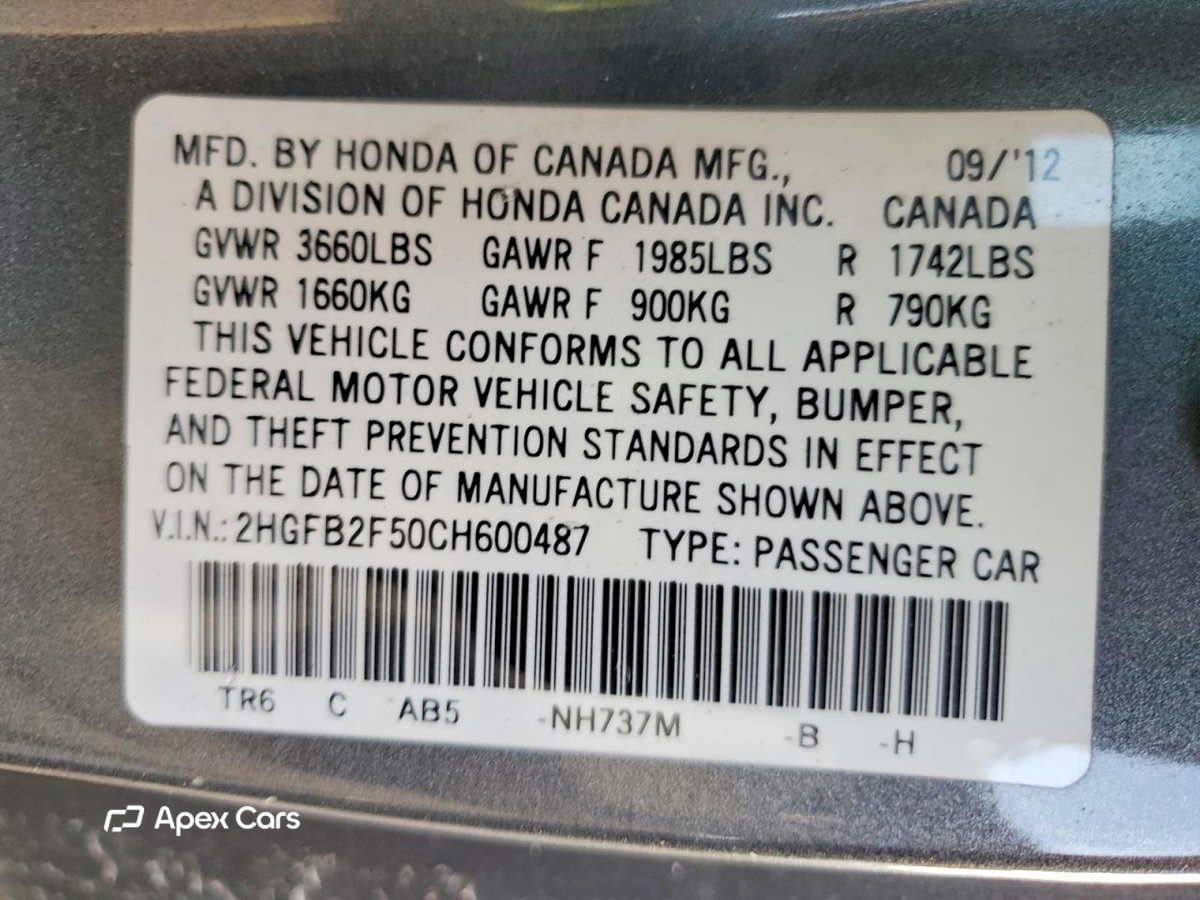 Honda Civic 2012