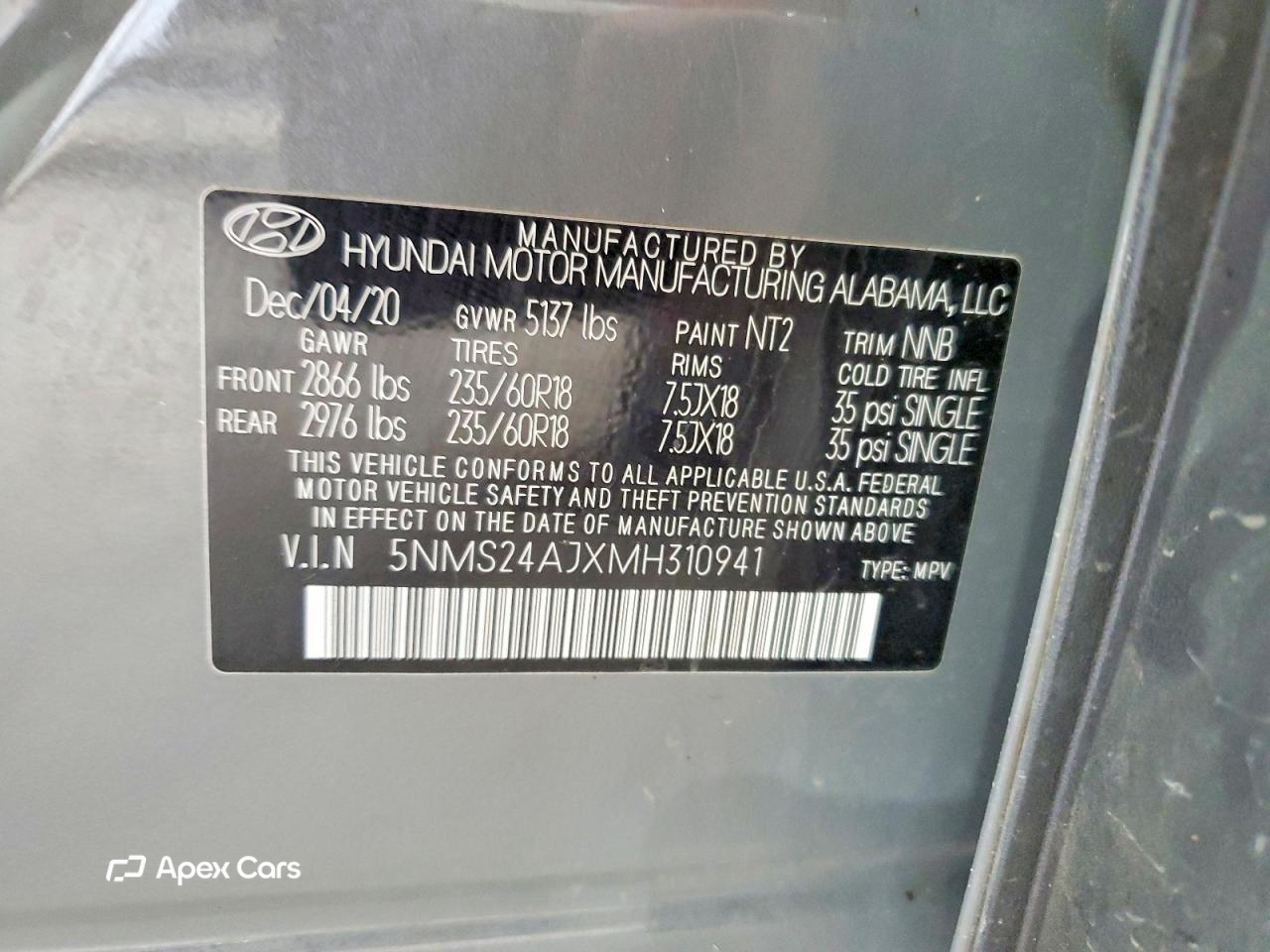 Hyundai Santa Fe 2021