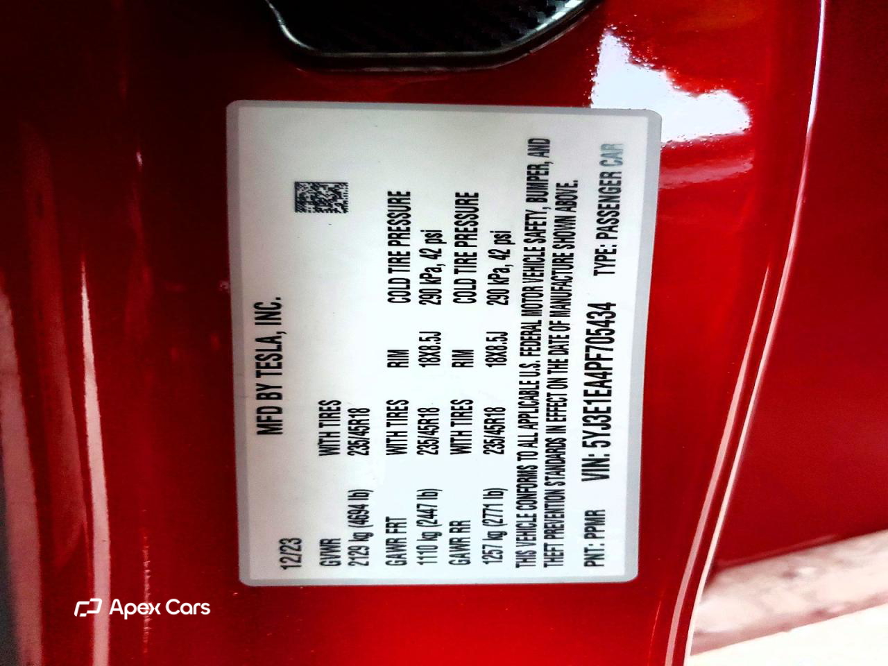 Tesla Model 3 2023