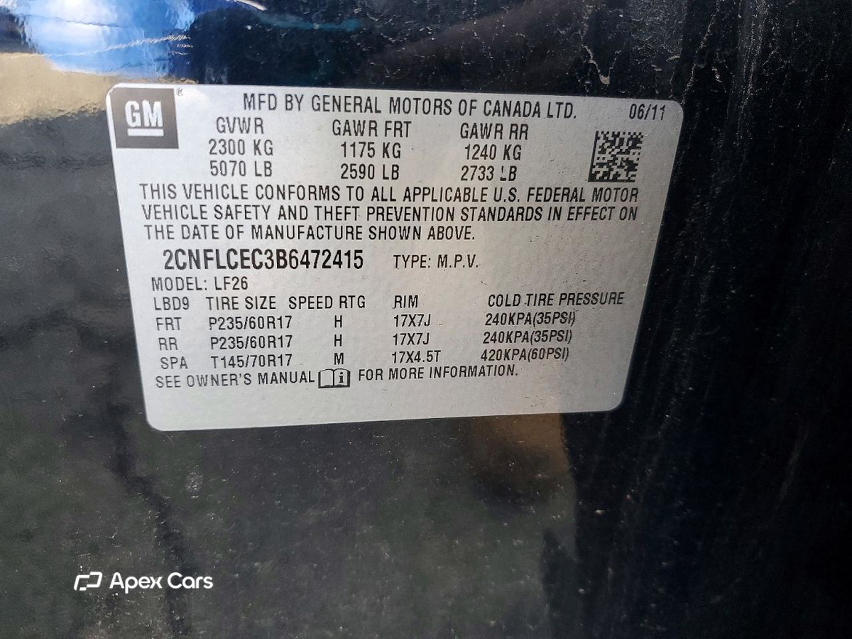 Chevrolet Equinox 2011