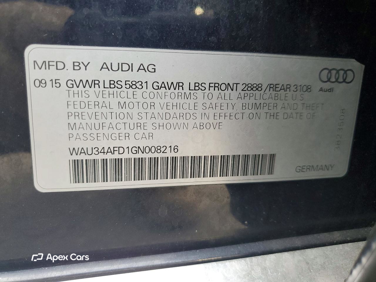 Audi A8 2016