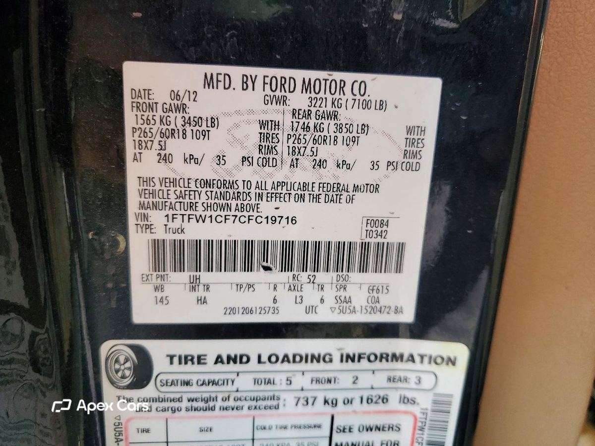 Ford F-150 2012