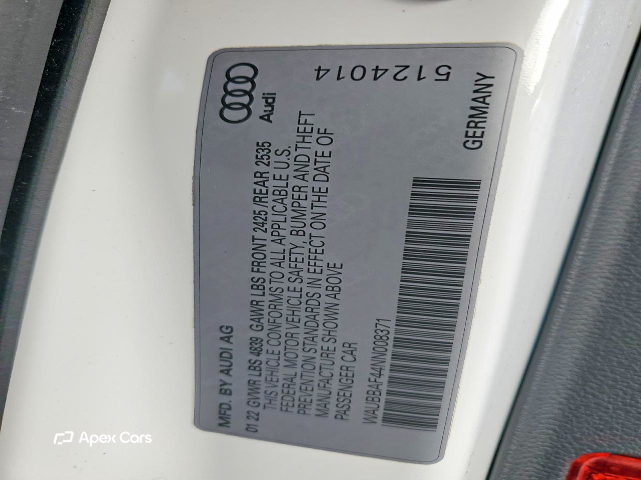 Audi A4 2022