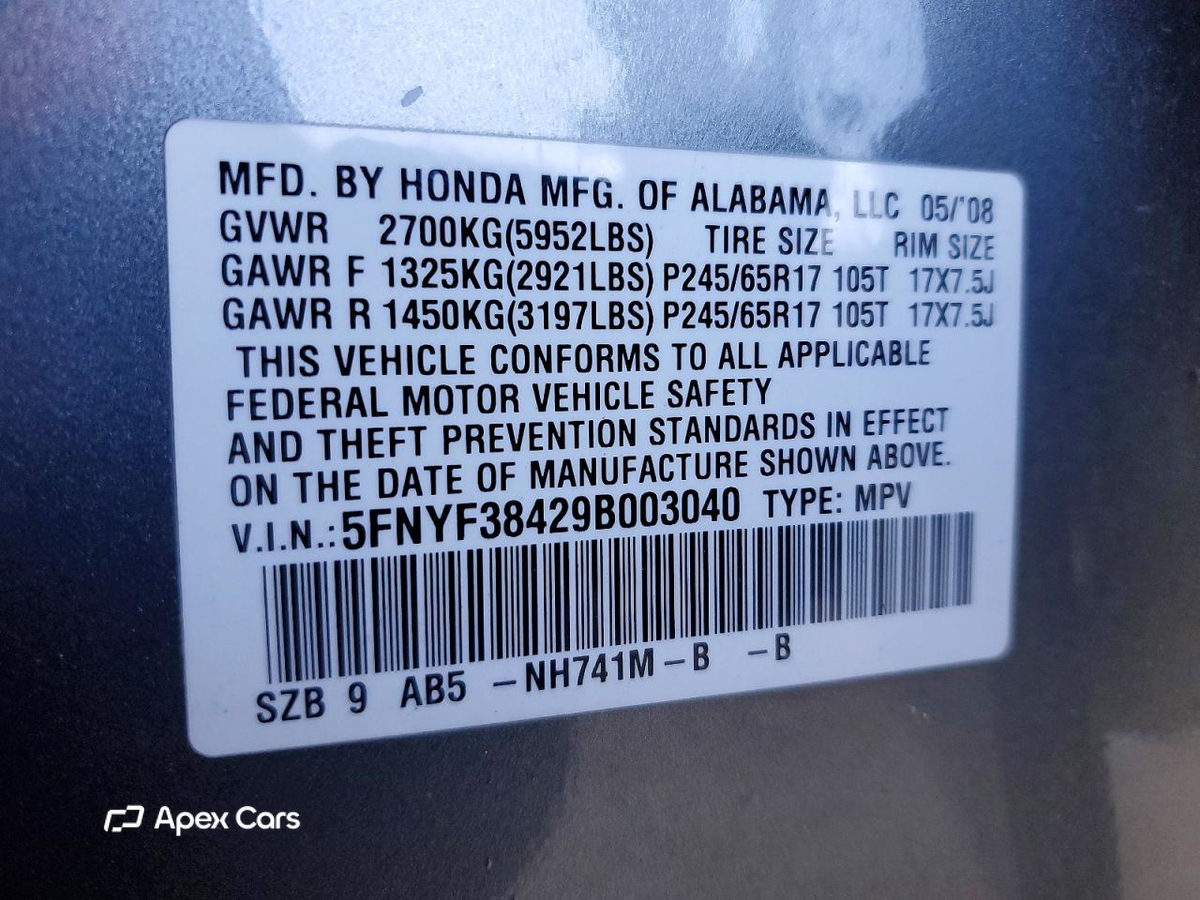 Honda Pilot 2009