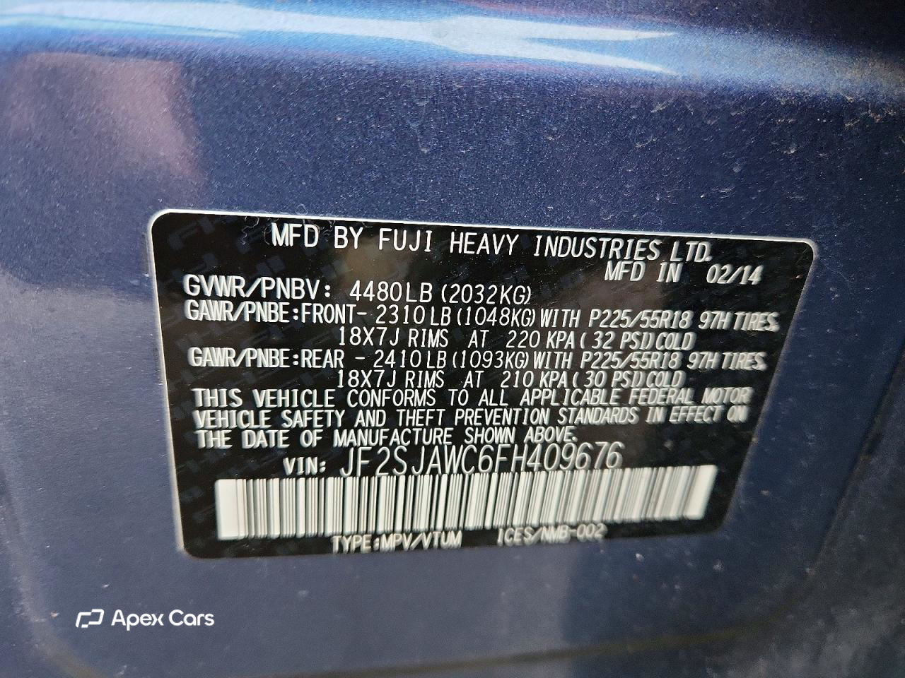 Subaru Forester 2015