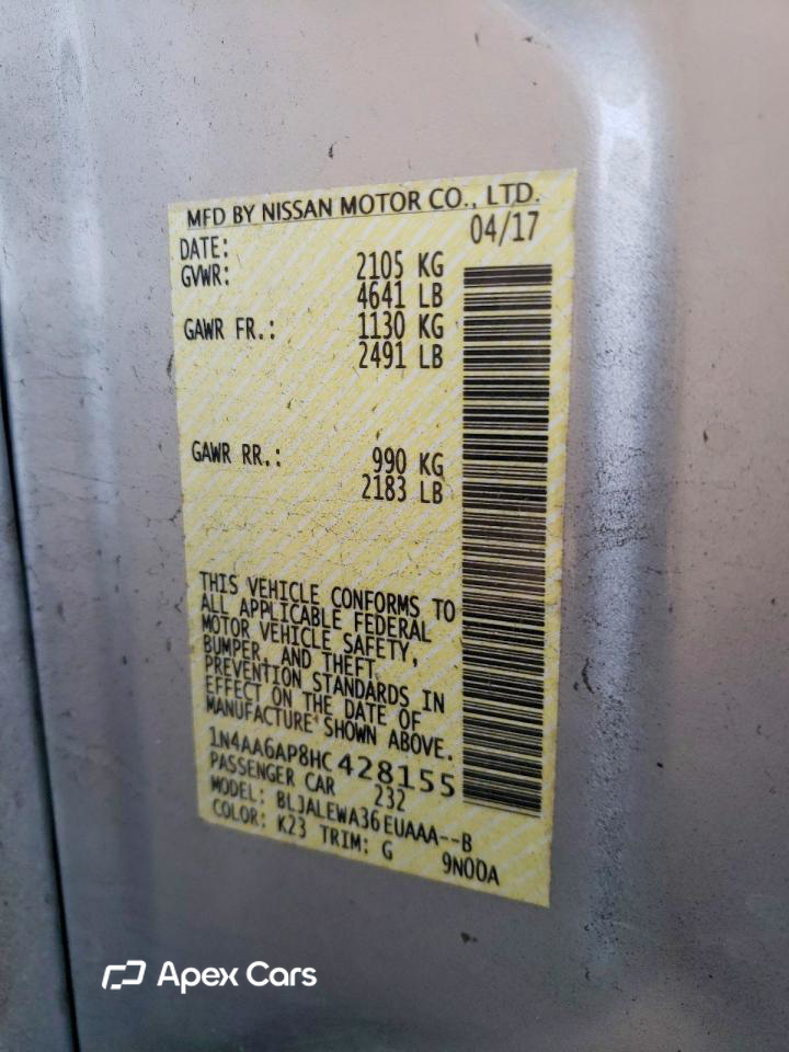 Nissan Maxima 2017
