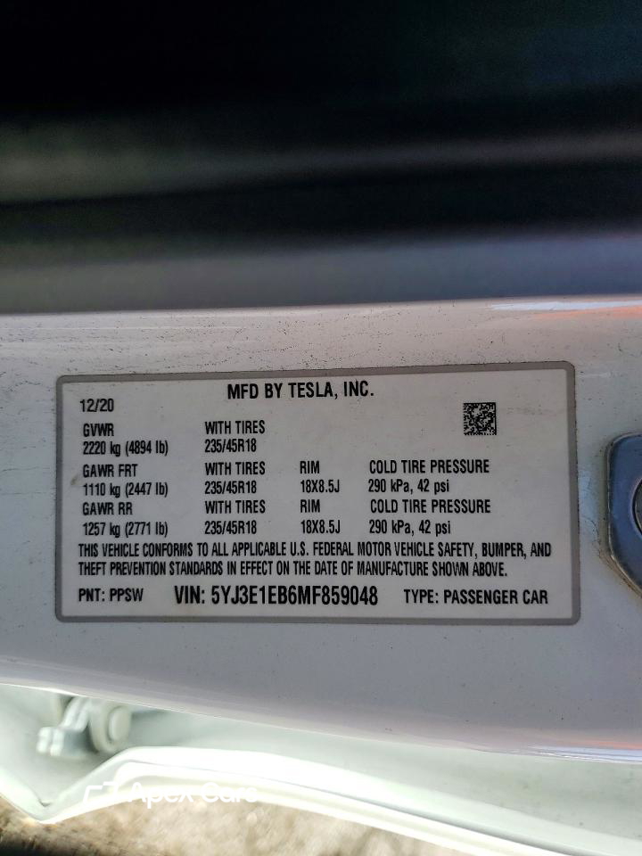 Tesla Model 3 2021