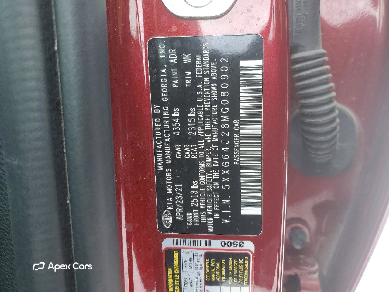 Kia K5 2021