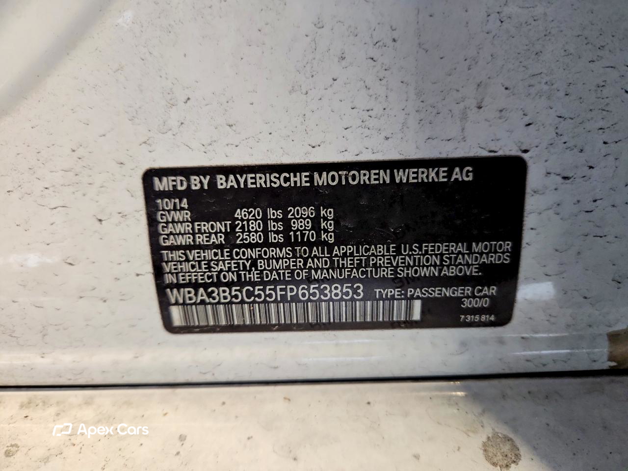 BMW Series 3 2015