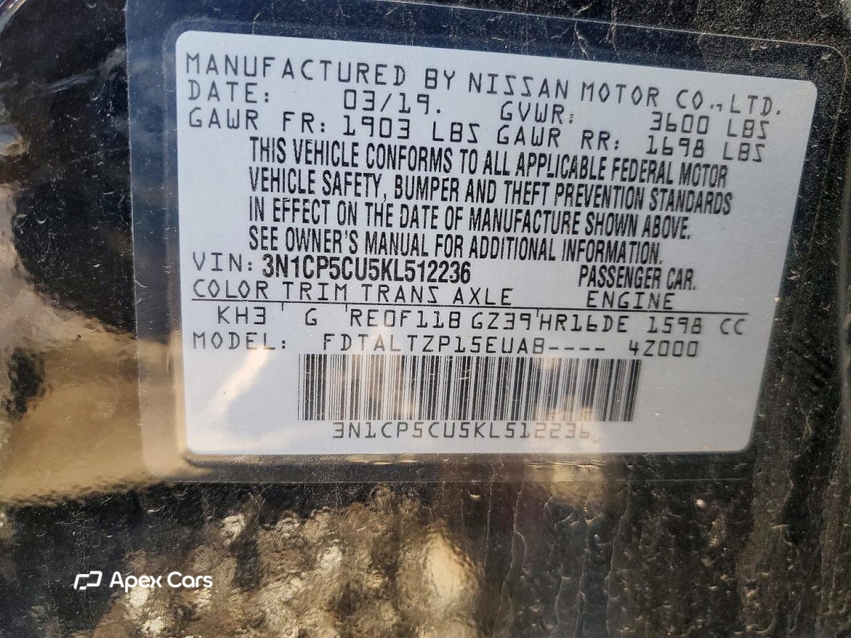 Nissan Kicks 2019