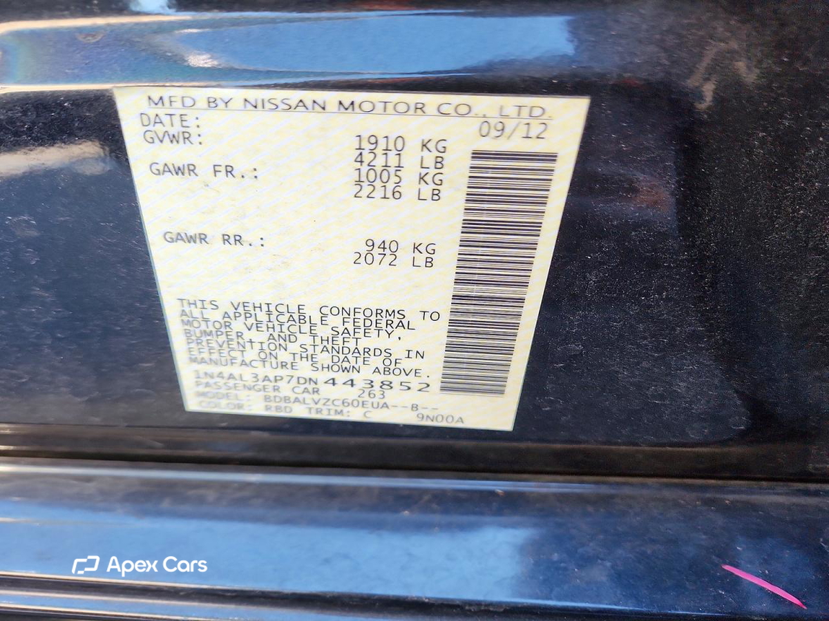 Nissan Altima 2013