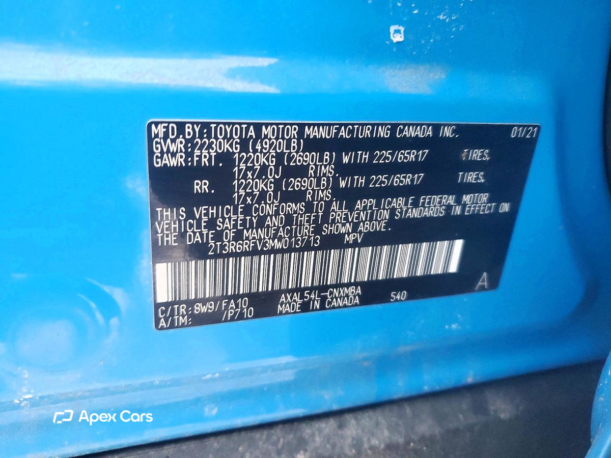 Toyota RAV 4 2021