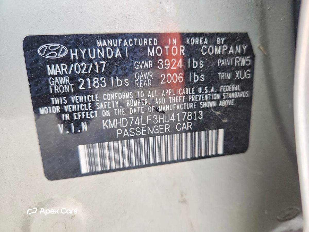 Hyundai Elantra 2017