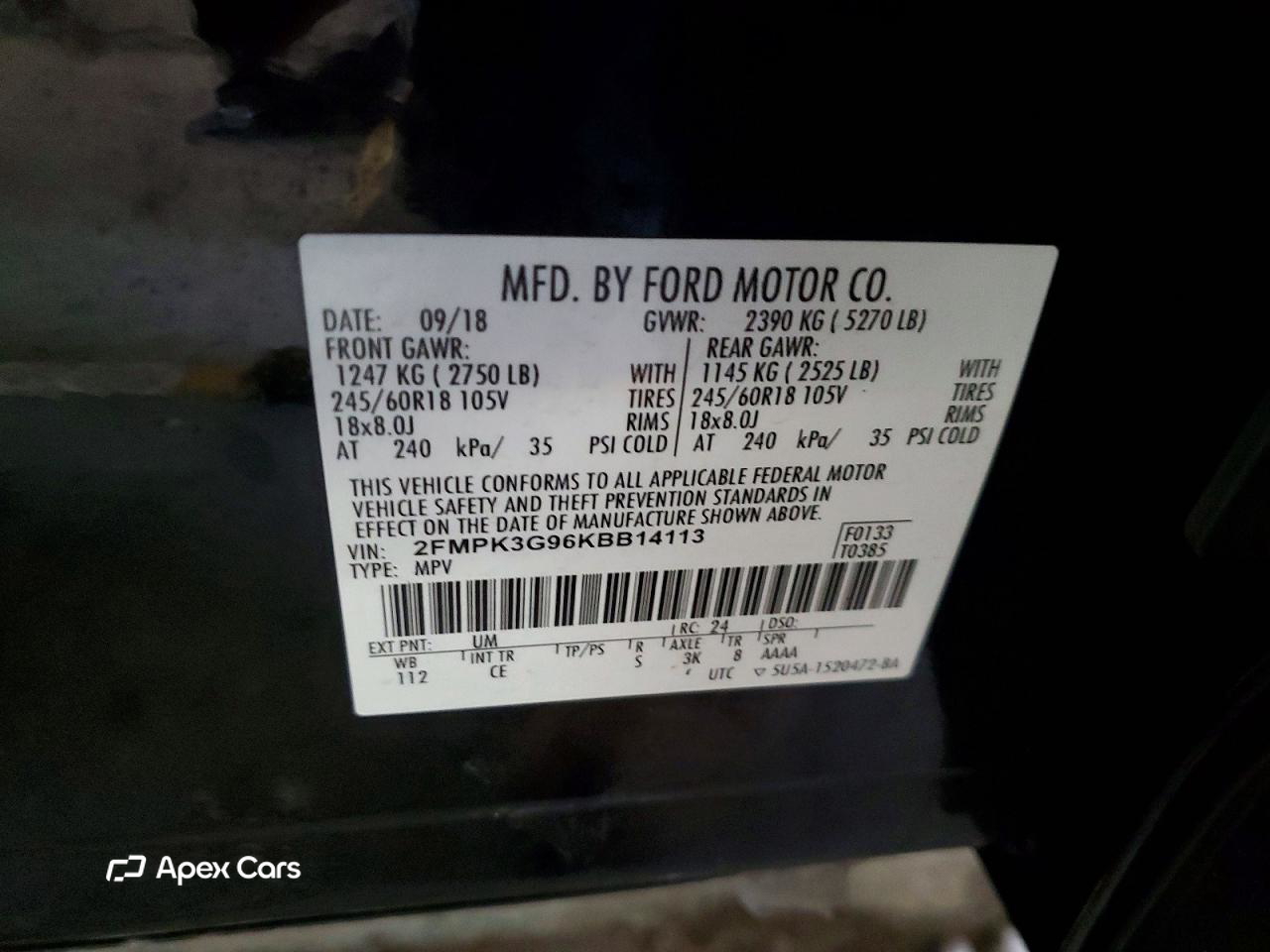 Ford Edge 2019
