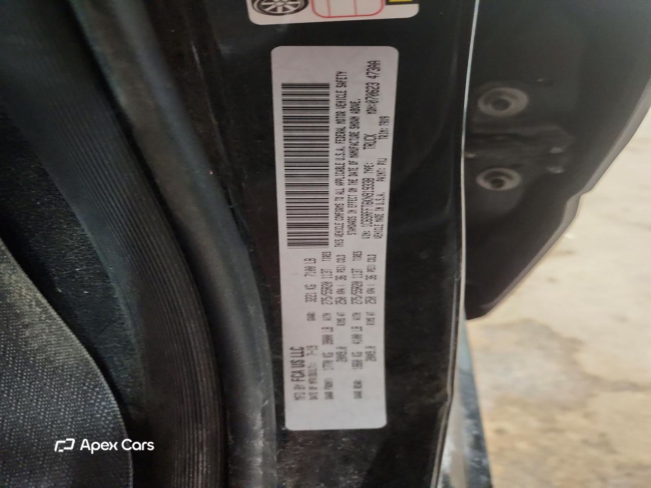RAM 1500 2019