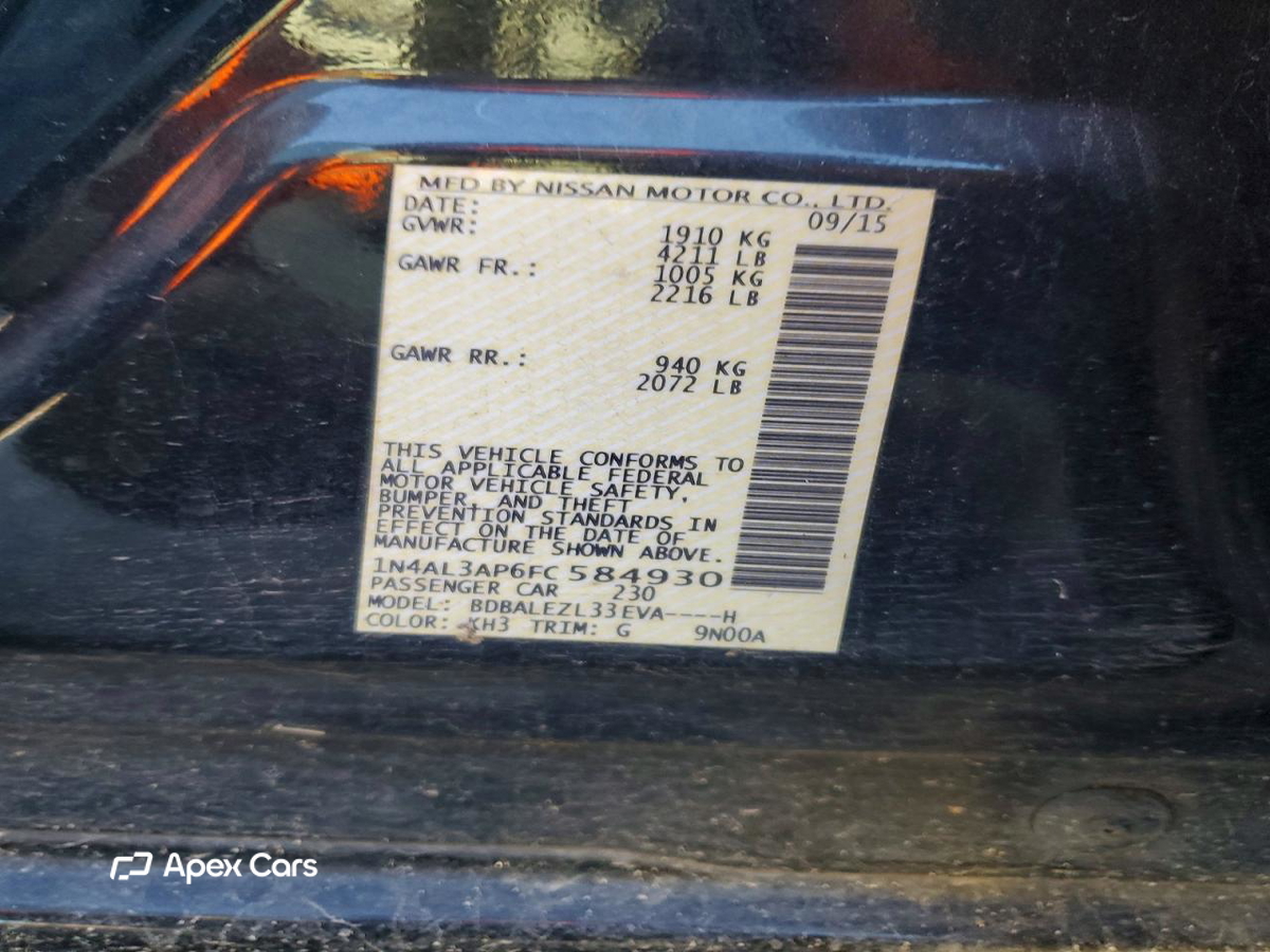Nissan Altima 2015