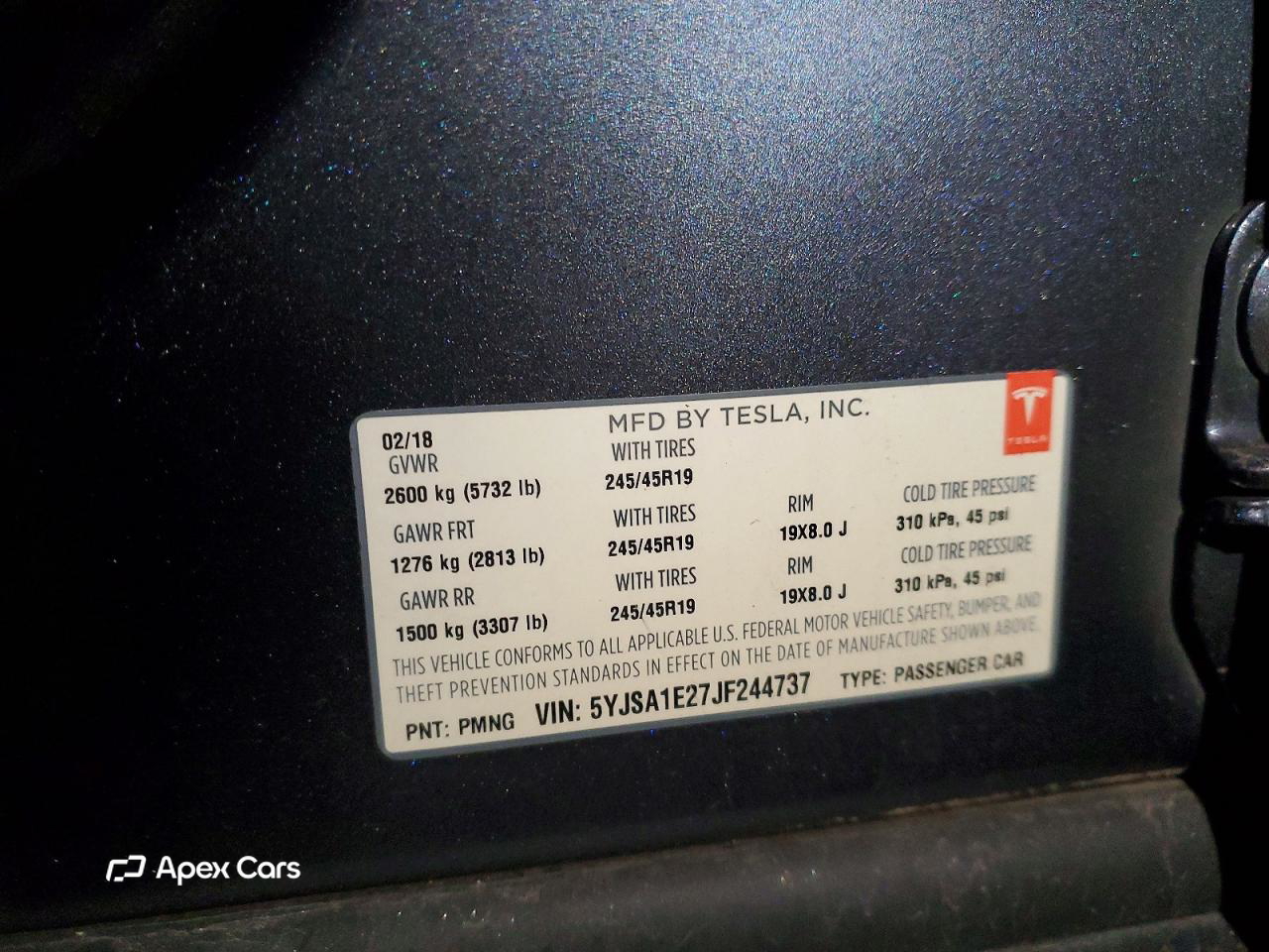 Tesla Model S 2018